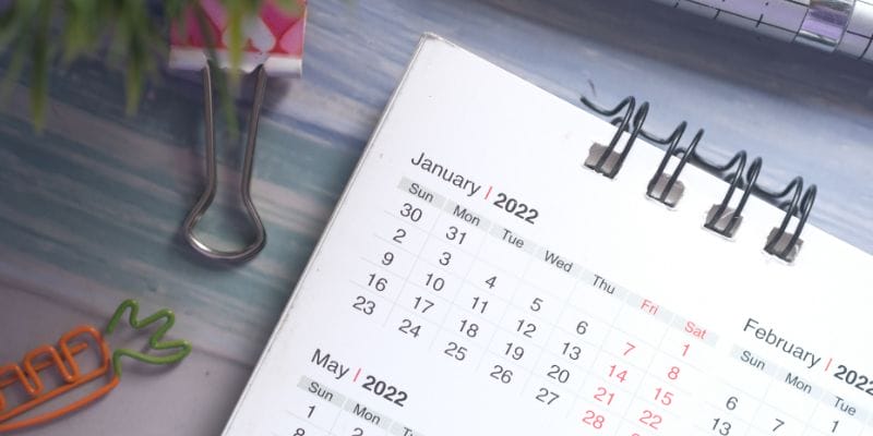 2022 calendar